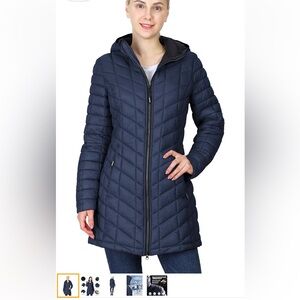 Outdoor Ventures woman Maryan Hooded Ultra Lightweight Thermolite Coat size S